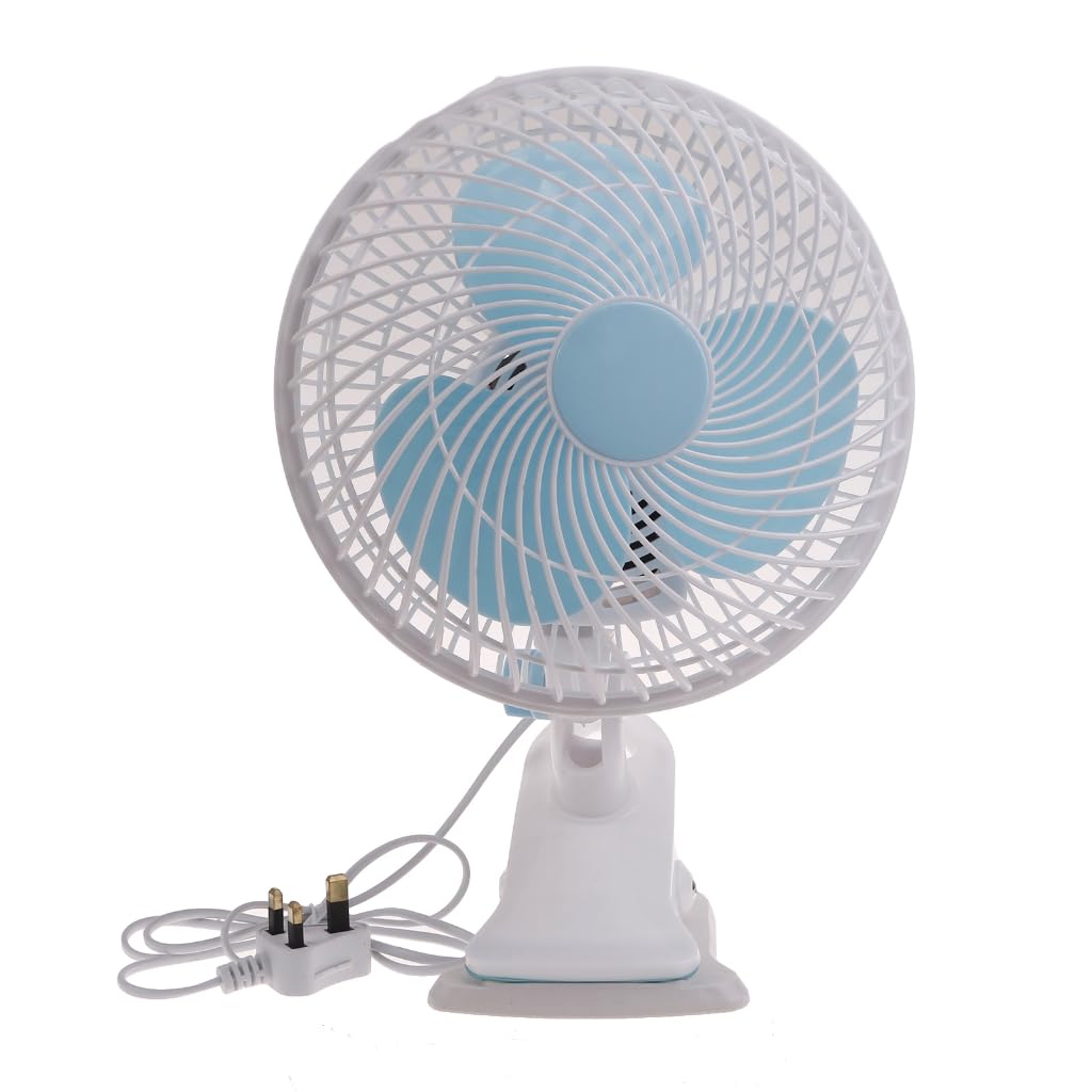 Ventilateur portables réglables à clipser 30W ventilateur double 22,9 cm bureau