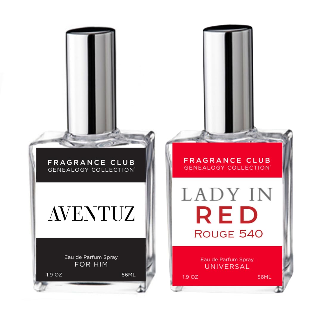 Lady In Red/Fragrance Club Collection His and Hers Perfect Scents Fragrance Duo