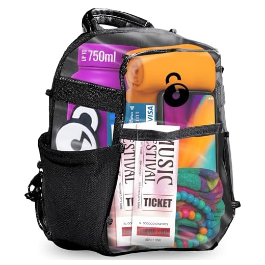 Anti-Theft Clear Mini Pack for Festivals