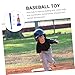 Parliky 1Set Baseball with Self Motion Pitching Machine Baseball Launcher for Outdoor Play and Material for Boys and Ages Years Old
