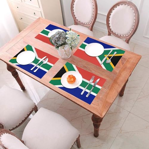 Set de table Afrique du Sud résistant à la chaleur et lavable