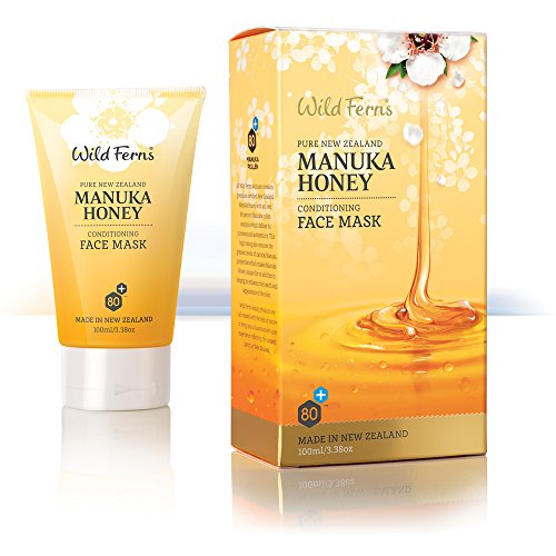 Wild Ferns Manuka Honey Conditioning Face Mask, 99% Natural, 100ml