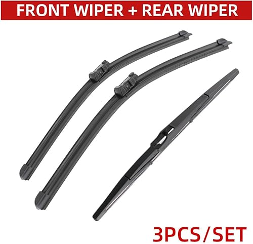 Miniatura 4 de 3 limpiaparabrisas delantero y trasero de 30, 28 y 14 pulgadas, repuesto para Opel Zafira Tourer C 2012-2020, limpiaparabrisas de equipo original,