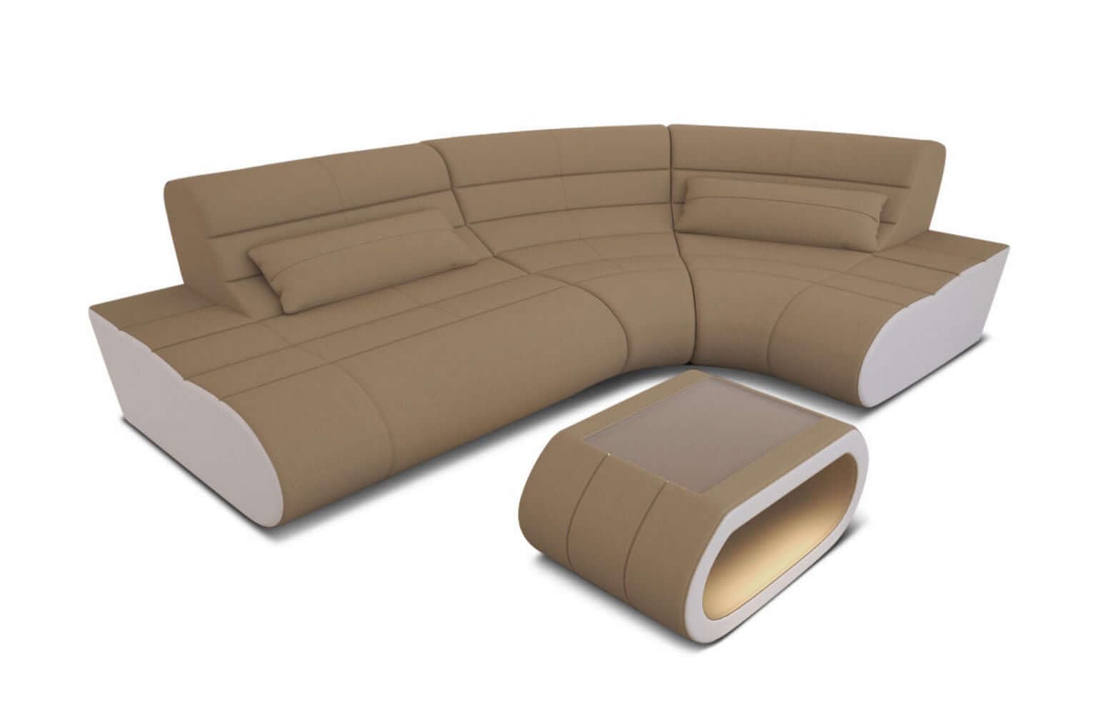 Sofa Dreams Mini Stoff Ecksofa Concept L-Form
