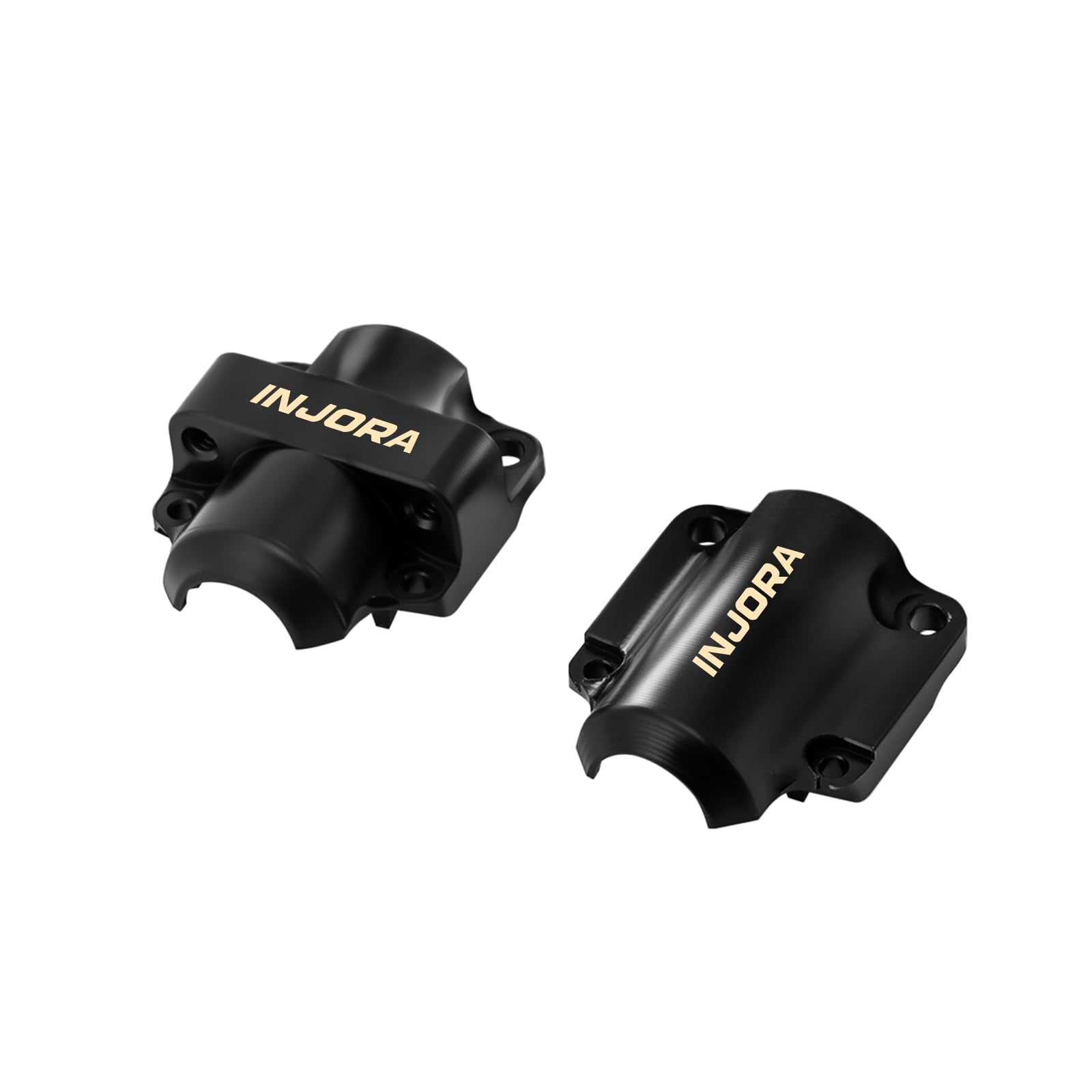 Amazon.com: INJORA Black Coating Brass Diff Covers for 1/30 Axial