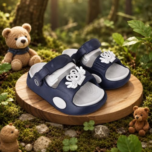 Image of Tiny Tiger Flip Flop Sandal for Baby Boy and Baby Girl, Indoor and Outdoor Clogs for Kids with Strap