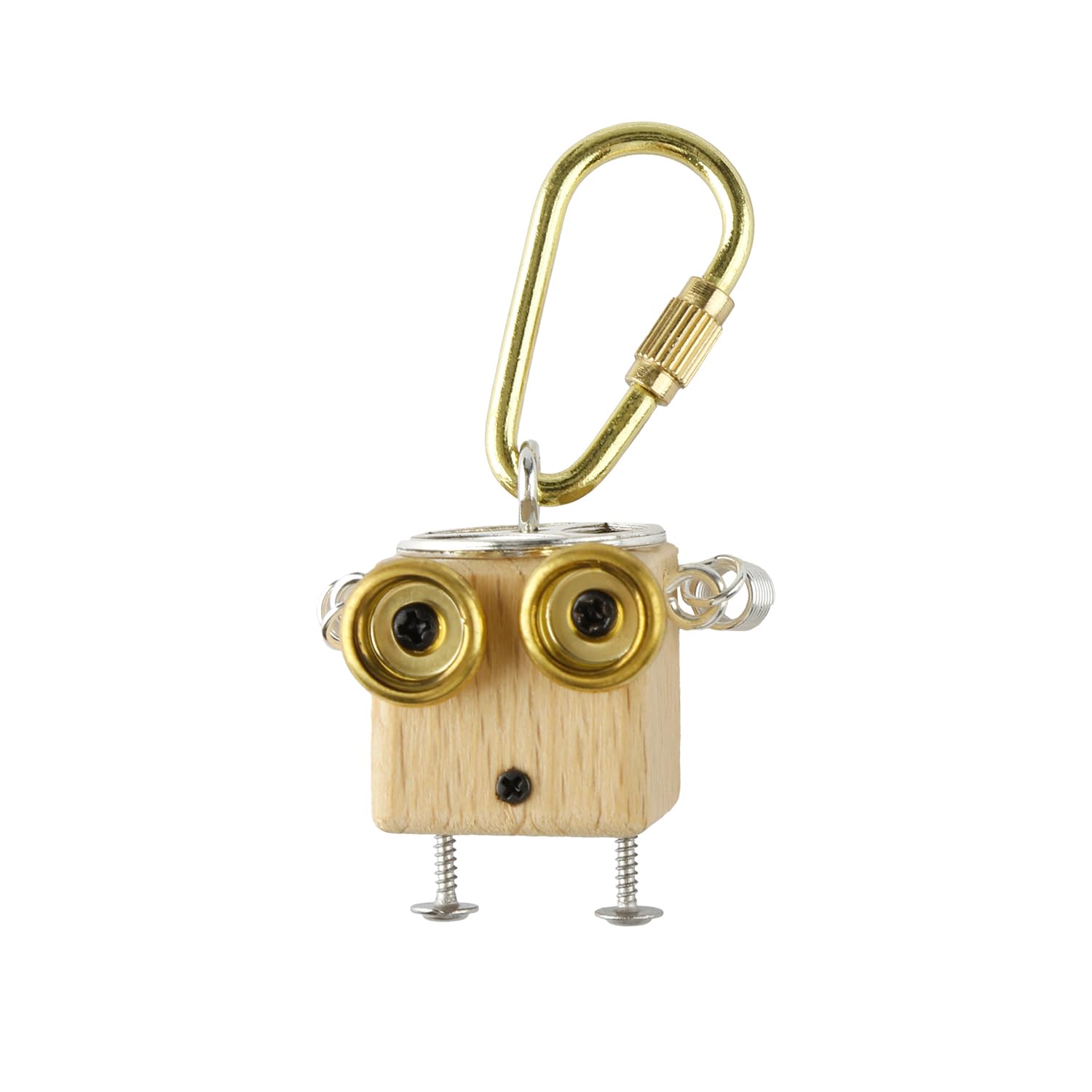 Tabanzhe Cute Keychain Bag Purse Charms for Handbags Keyring Robot Shaped Pendant Key Ring for Women Men Wallet Purses Backpacks Decoration Accessories Birthday Gifts