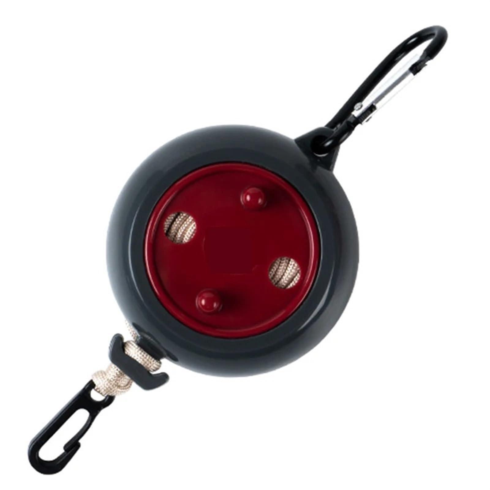 Outdoor Washing Line, Adjustable Retractable Clothesline 10m Multicolor(Red)