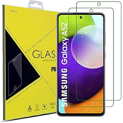 Pro_Gadgets [2 Pack] Samsung Galaxy A52s 5G Screen Protector Film Tempered Glass For Samsung Galaxy A52s 5G 6.5'' / A52 4G & 5G Cover