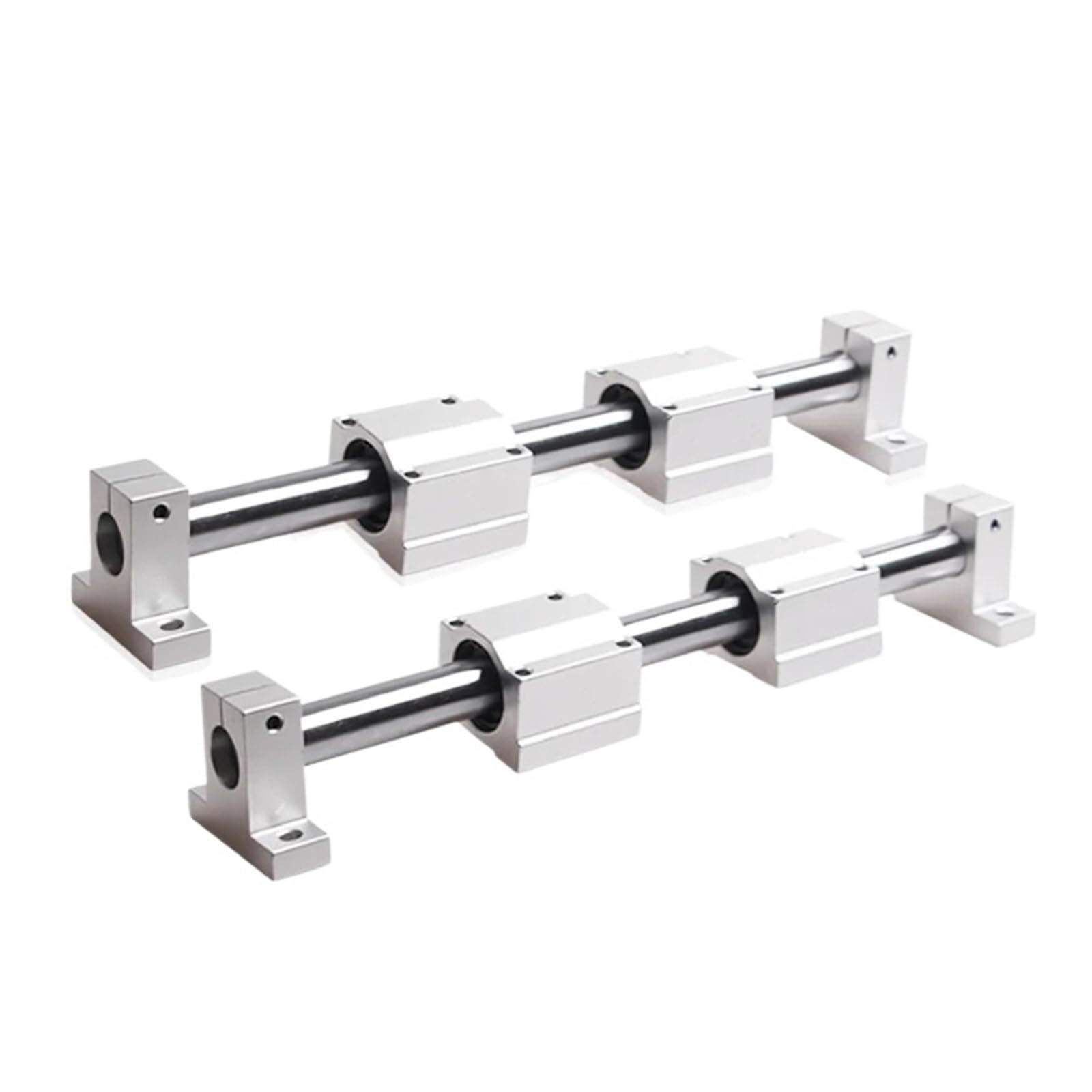 Łożyska, Szyna liniowa Wał liniowy 12 mm + obudowa łożyska liniowego SCS12UU + zacisk szyny liniowej SK12 (kolor: SCS16UU, rozmiar: 1150 mm)(Scs16uu,Wit)