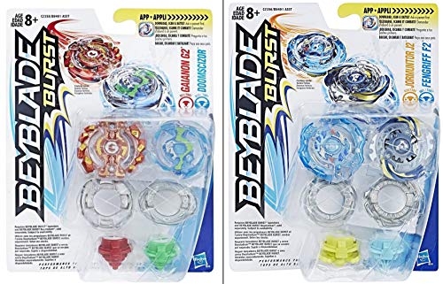 Preisvergleich Produktbild Beyblade Burst 2X Doppelpack = 4 Kreisel, Mehrfarbig