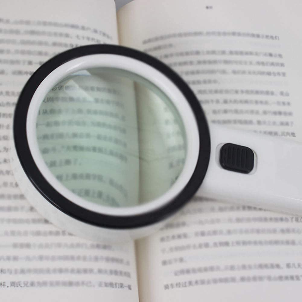 Lenti di ingrandimento Lente di ingrandimento Lenti di ingrandimento per Hobby Lente di ingrandimento da Lettura 30 Lente di ingrandimento Portatile ad Alta Def