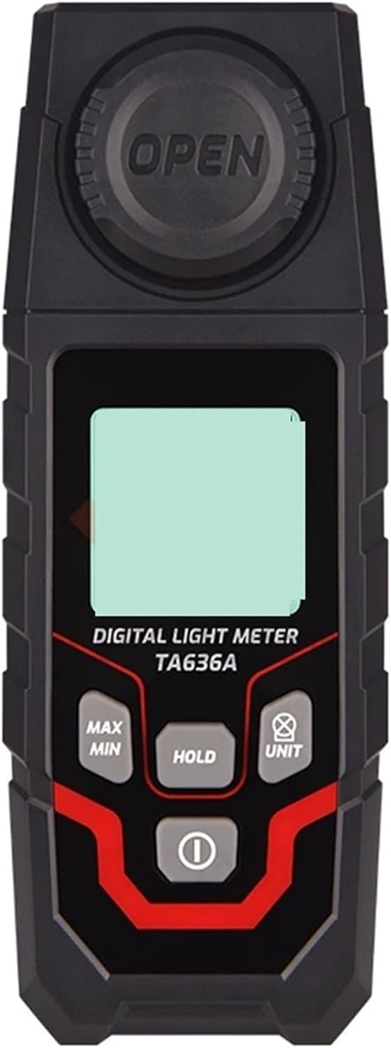 Light Meters, High-Precision Illuminance Meter Illuminance Tester Light Meter 0.1-200000LUX/0.01-20000FC Photometer Light Lux Meter