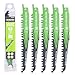 WORKPRO 150mm 5-Piece Reciprocating Saw Blades Set, Sabre Saw Blades for Cutting Branches, 5TPI Saw Blades Set with Plastic Storage Box, Compatible with Most Reciprocating Saw