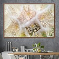 Framed Canvas Wall Art Bright Flowers Closeup Colorful Cool Floral Multicolor Petal Photography Realism Romantics - 16x24 inches