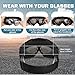 OXG 2 Pack Dirt Bike ATV Motorcycle Goggles, Motorcycle Glasses for Men Motocross Riding Protective Eyewear with Breathable Mask