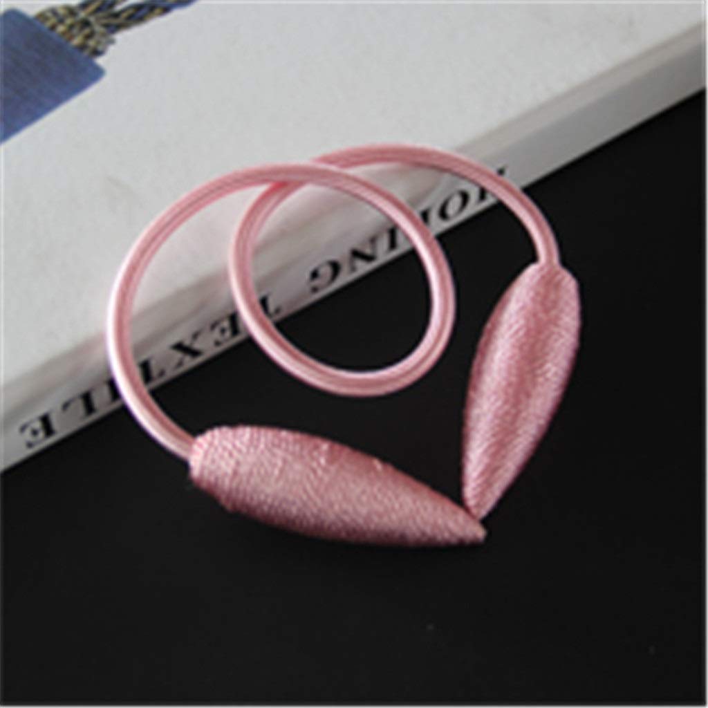 2 pièces Puissant Rideau embrasses Bouton de Rideau Embrasse Boucle retenue Forme arbitraire Rideaux Support Pince (Rose)
