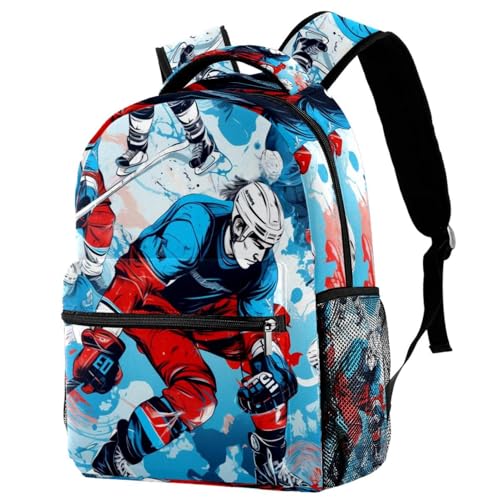 Sac à dos voyage fille hockey léger pour éviter la fatigue du dos des ados