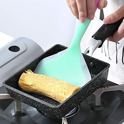 Almabner Tamagoyaki Japanese Omelette Pan, 18x13cm Non-Stick Egg Frying Pan Pancakes Pot with Anti Slip Handle For Induction Cooker - Home Kitchen Cookware Cooking Accessories 5 Gallery Image