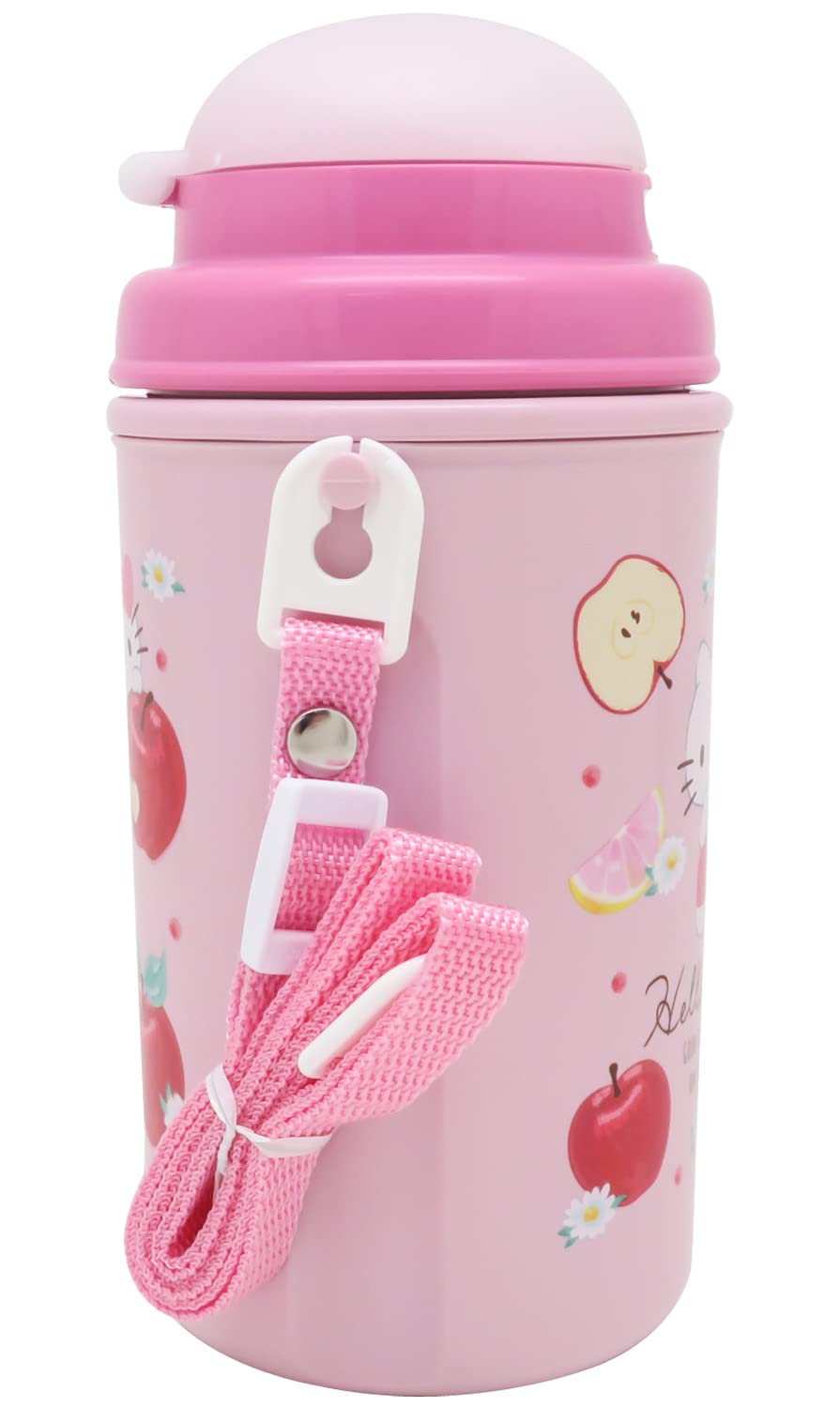Amazon.co.jp: OSK オーエスケー ストロー付き水筒(保冷タイプ) 450ml 