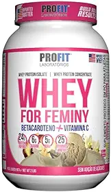 Whey For Feminy Profit 907g Baunilha