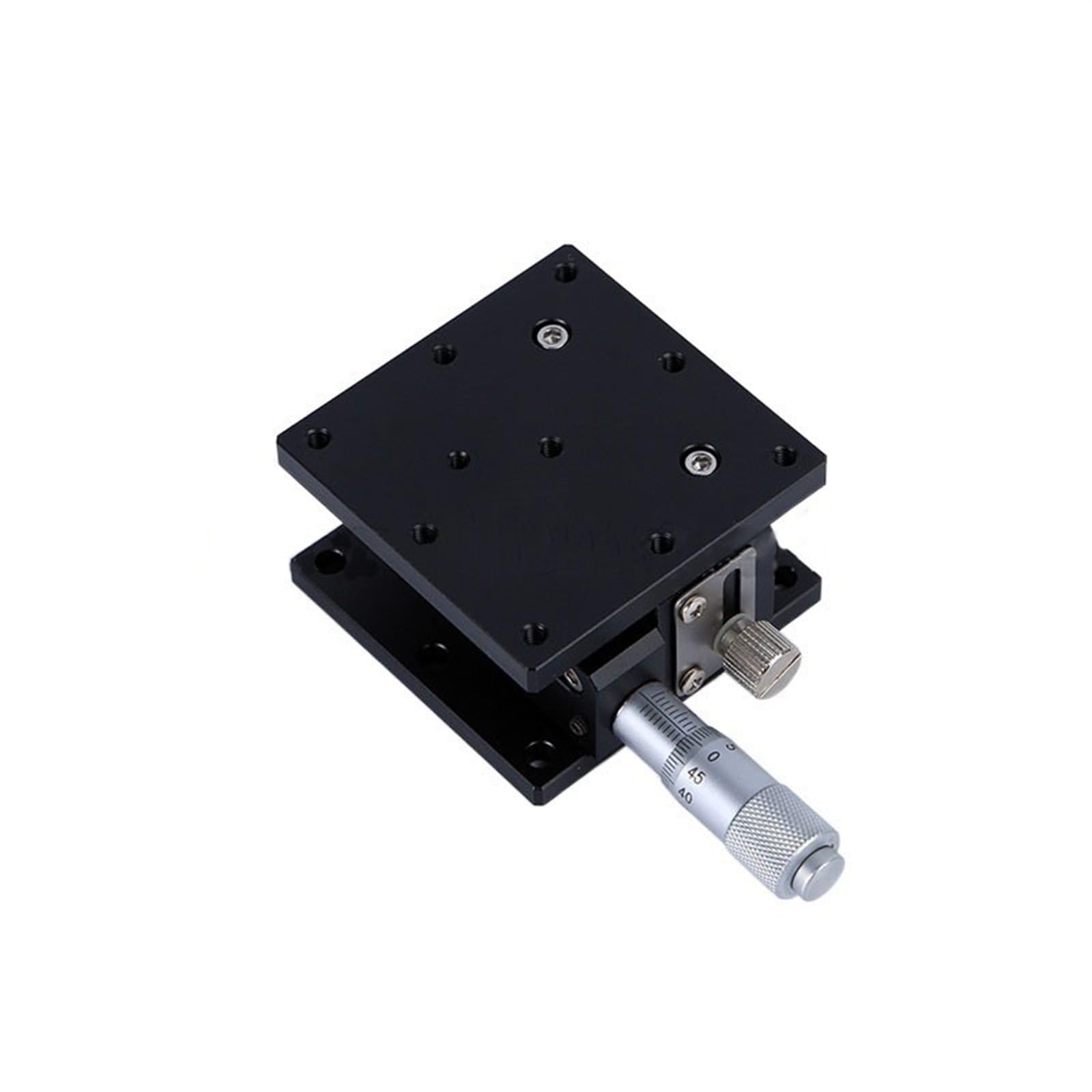 Micrometro ad alta precisione Tavola scorrevole LZ60 Asse Z Piattaforma di spostamento ottico 60 mm x 60 mm Componente