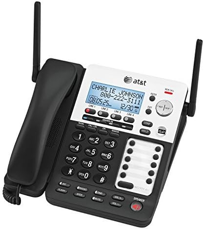 AT&T SB67118 / SB67138 4-Line Corded-Cordless Phone System w/ 5 SB67108 Handsets Bundle
