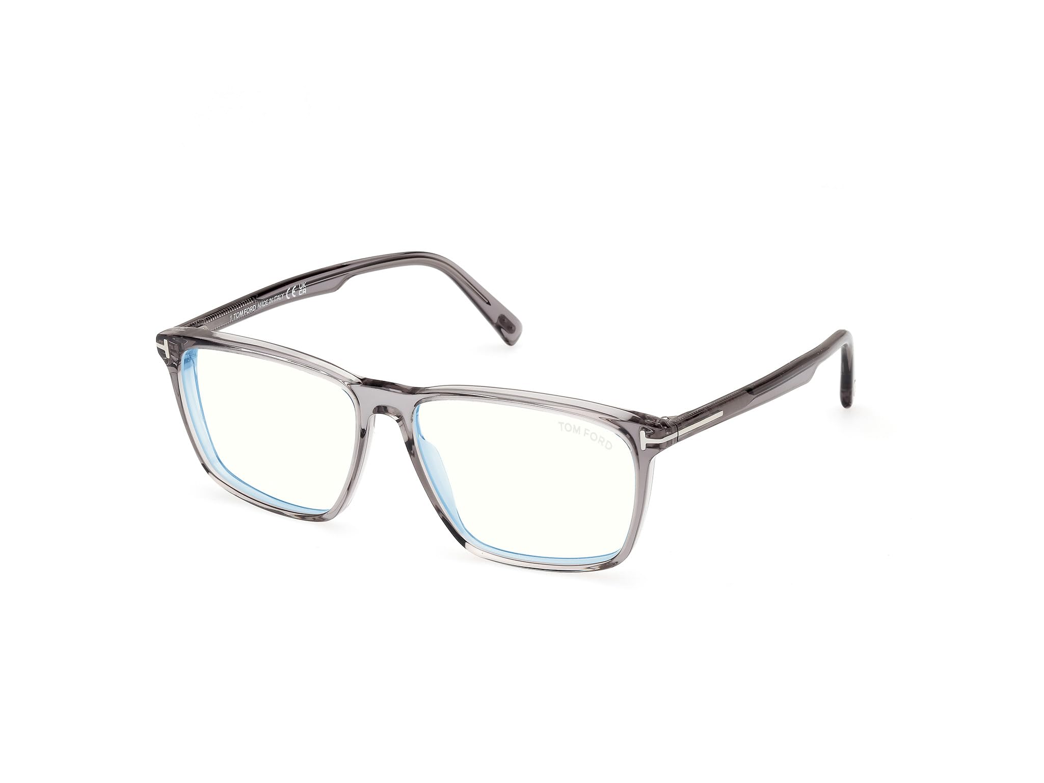 Tom Ford FT5959-B Grey Striped 56/14/145 men Eyewear Frame