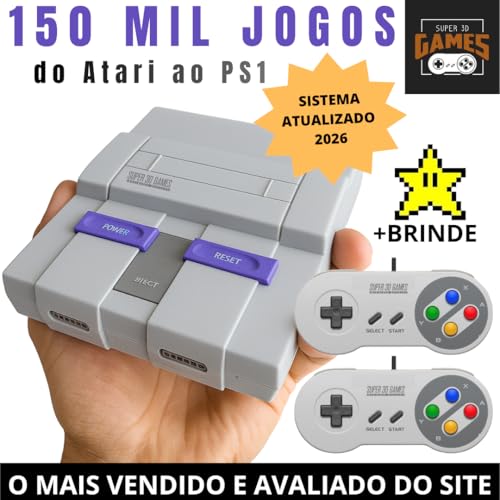 Mini Console Retro Gamer Super Nintendo