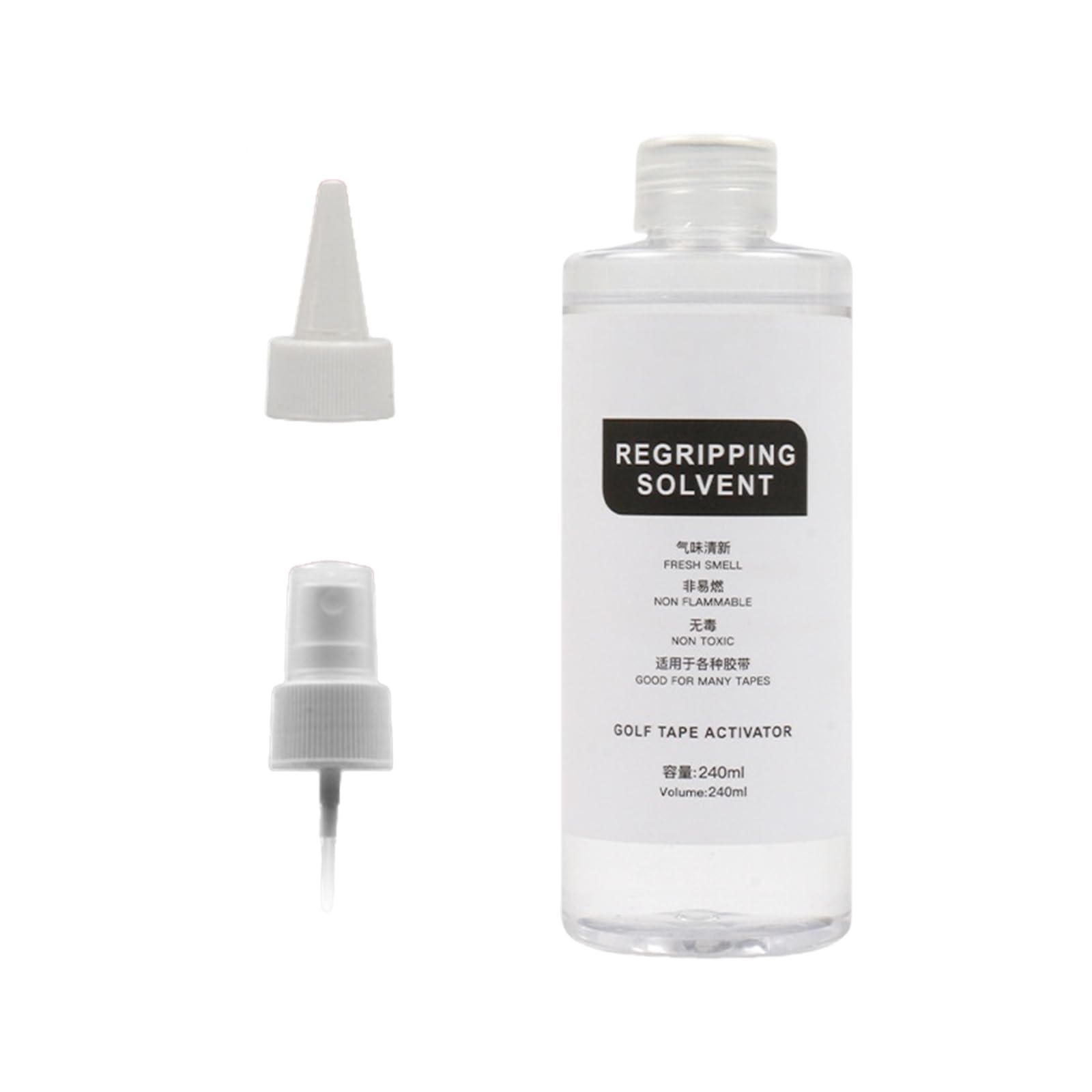 Advanced Golfs Club Grip Solvent Golfgriff-Ersatz-Kleber-Lösungsmittel für reibungslose Anwendung, Griff-Installationslösungsmittel