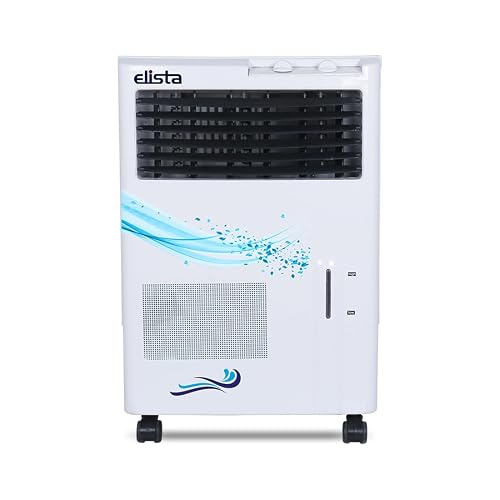 Elista BUDDY COOL 22, Personal Air Cooler 22 Ltrs with Honeycomb Pads | In Built Ice Chamber| Inverter compatible | Powerful Air Throw upto 15 Ft