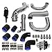 PKSABB Front Mount Intercooler Piping Pipe Tube Kit for Toyota 86 FT86 GT86 2017-2021; Subaru BRZ 2013-2021; Scion FR-S 2013-2016; Fits FA20 Turbo Engine