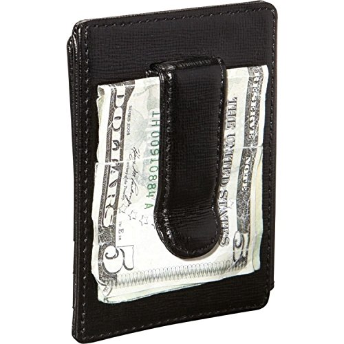 Royce Leather Saffiano Money Clip ID Wallet
