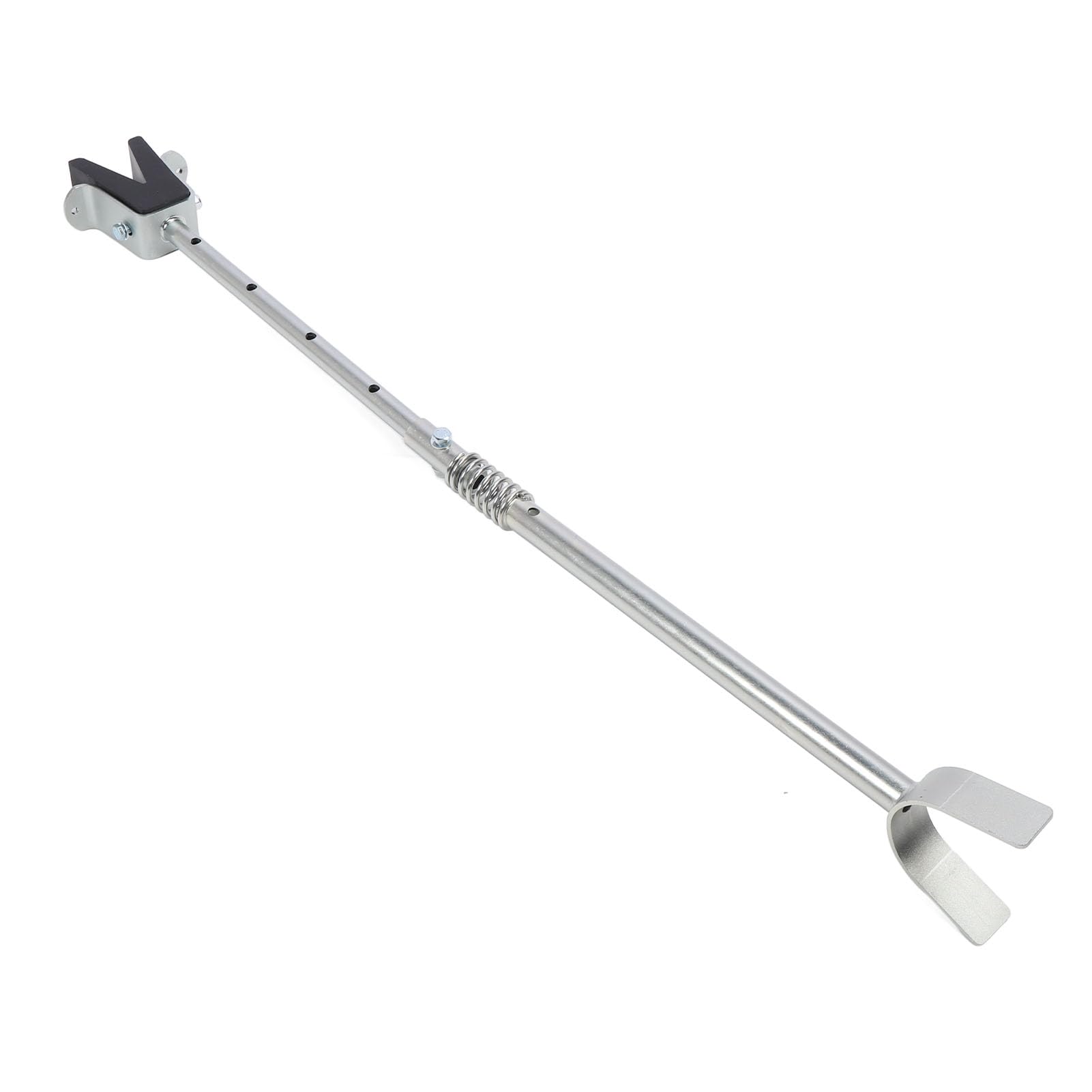 Boat Transom Saver with Spring 20.28 to 28.94in Adjustable Secure Engine Roller Trailer Mounts Outboard Motor Support For Boat Trailer