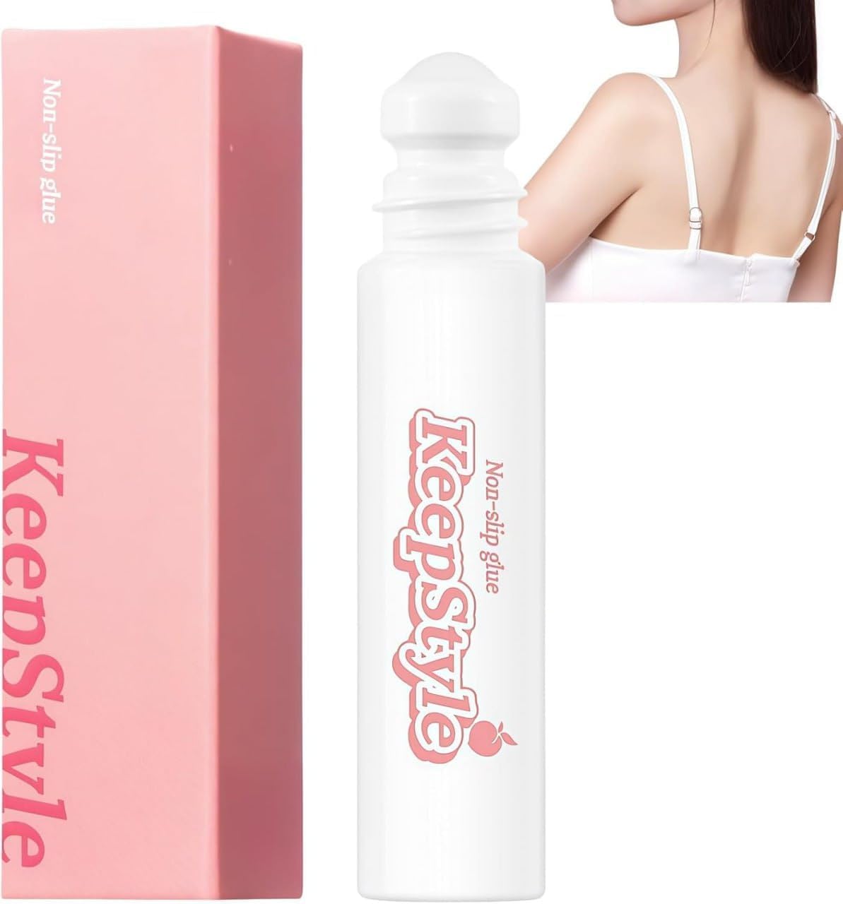 Keep Style Anti-Slip Roll-On Body Glue – 10g Skin Adhesive for Clothing, Bra, Dress Fix | Invisible, Gentle & Sweatproof Hold for Fashion & Styling-image-39