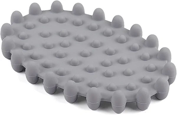 Silicone Soap Dish with Drain, Bar Soap Holder for Shower,Bathroom and Kitchen Sink Organizer,Self Draining Waterfall Soap Tray (1)