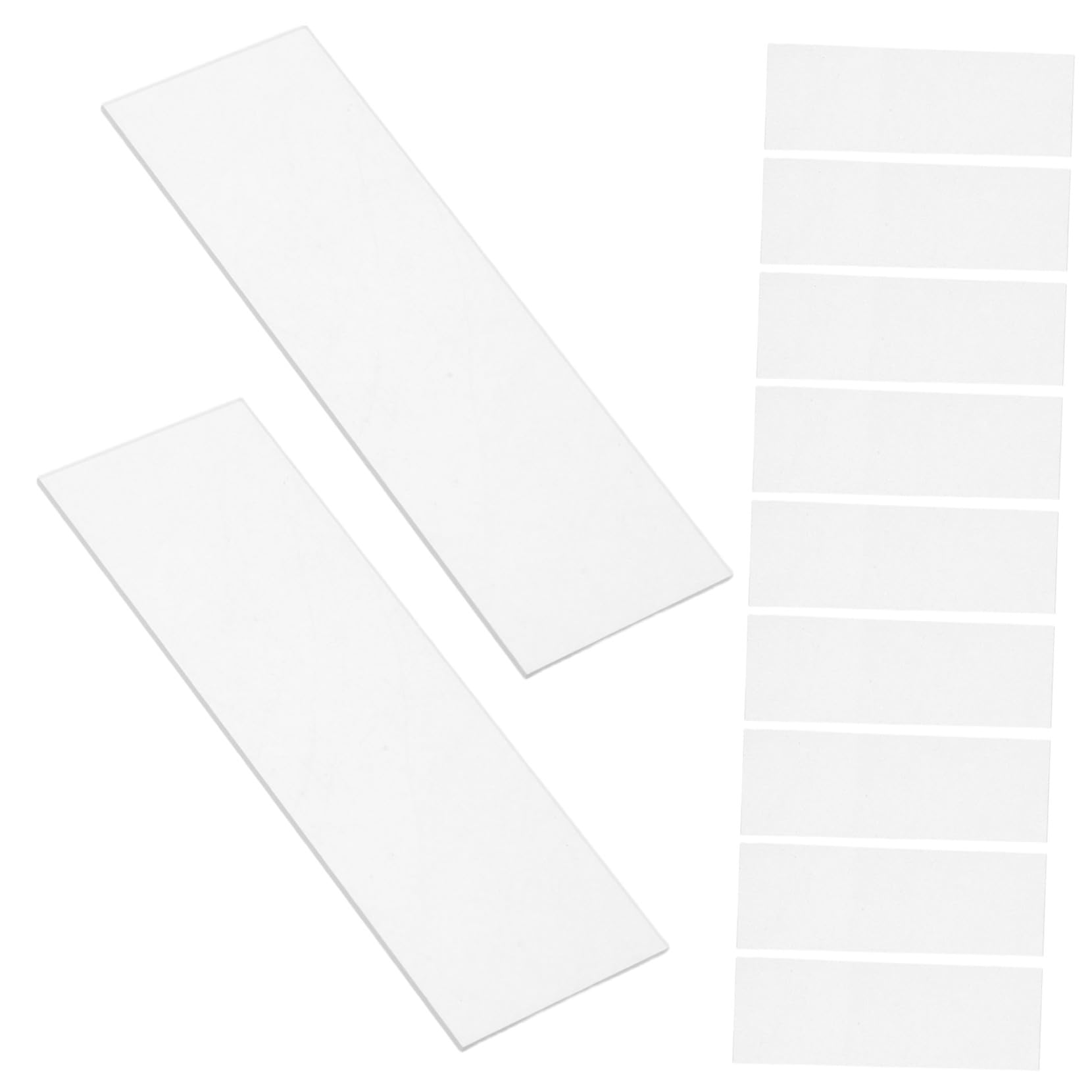 SOLUSTRE 200piezas de Vidrio Transparentes para Prelimpiados para Uso Laboratorios de Ciencias Biológicas y Experimentos