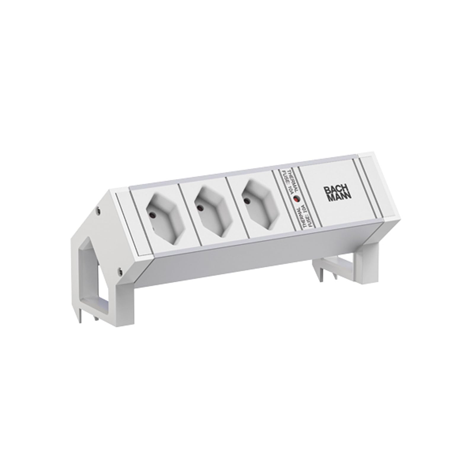 BACHMANN DESK2 Aluminium White 3xCH 0° 0.2 m GST18 RAL9010