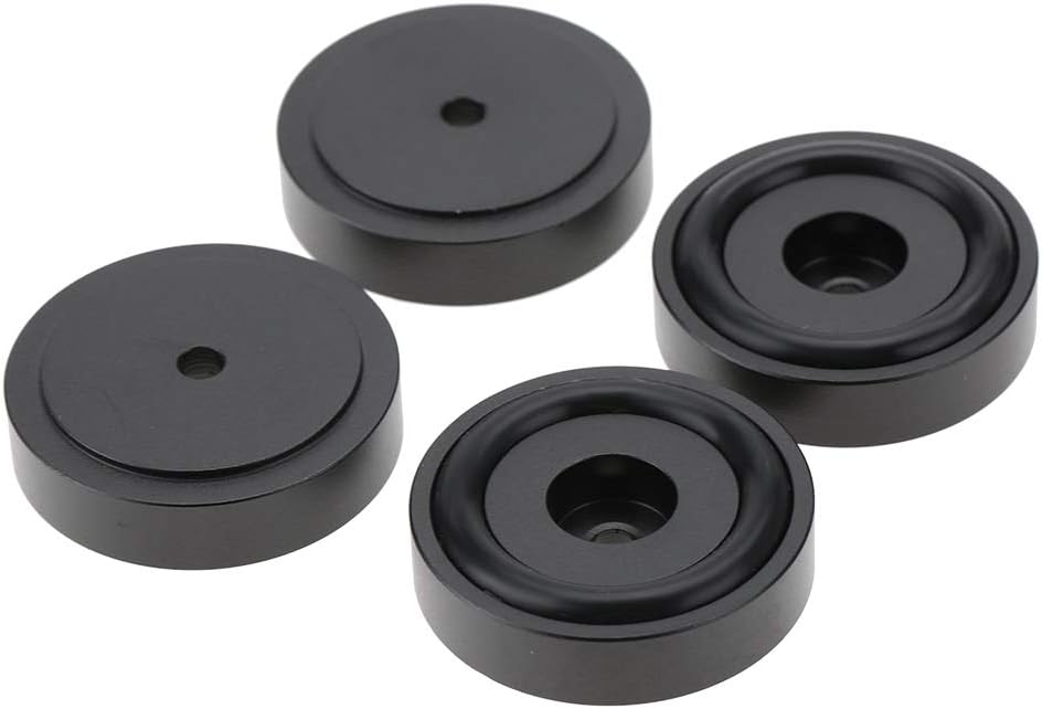 4Pcs Anti Vibration Amplifier Feet, 4010mm Aluminium Alloy