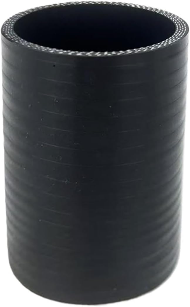 Black L100mm Universal Silicone Tubing Hose Straight Connector Car Intercooler Intake Pipe Coupler ID 45 48 50 60 63 80 Mm(ID 80mm)