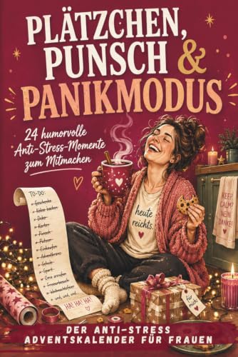 Plätzchen, Punsch und Panikmodus: Der Anti-Stress Adventskalender für Frauen — Produktabbildung