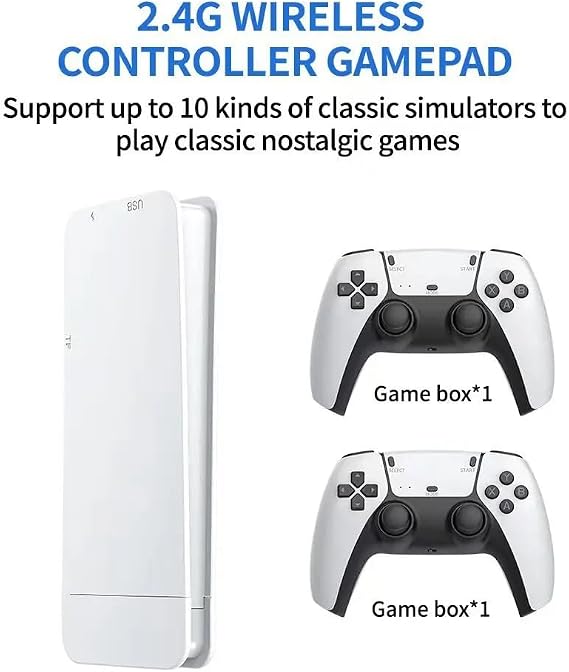M15 PS5 Design Double Arm Retro Classic Stick Game Console 20,000 Games Installed