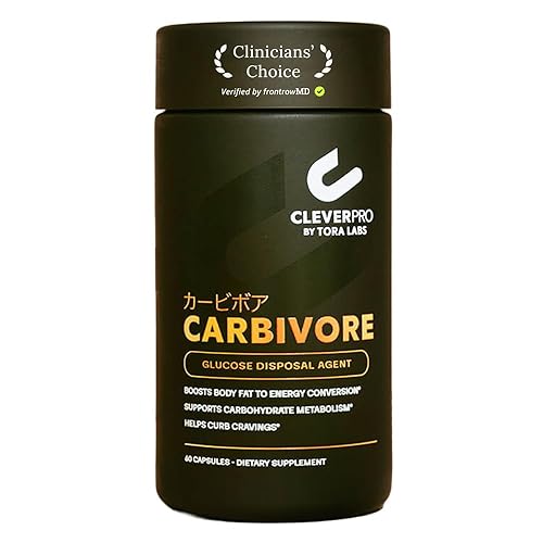 Carbivore Glucose Disposal Agent with Chromium Picolinate - Metabolism &