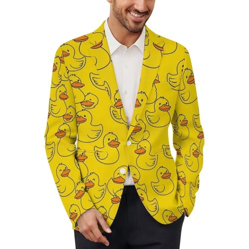 MZERSE Yellow Rubber Duck Coat