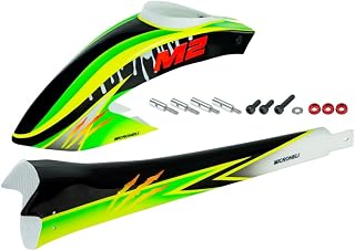 Microheli Airbrush Fiberglass Green Scratch Fuselage - OMP Hobby M2 EVO