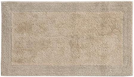 Grund Puro Series 100% Organic Cotton Reversible Bath Rug, 24 x 40 Inch, Driftwood