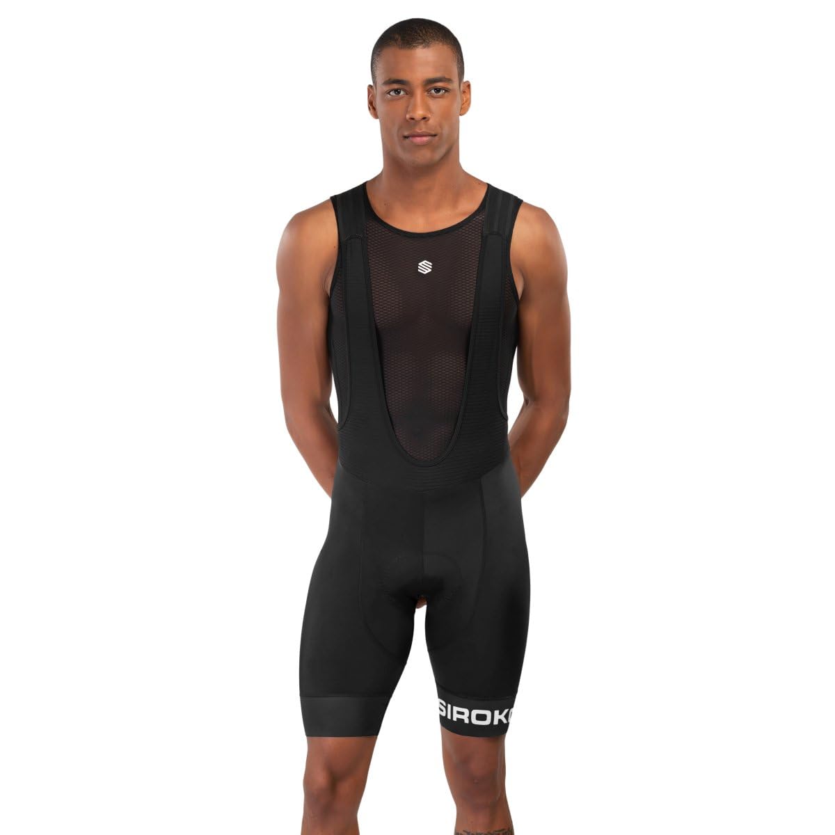 SIROKO - Salopette da Ciclismo Aspen - XXL - Nero