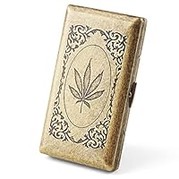 Amazon | ヴィンテージメタルシガレットケース キングサイズ 男女兼用