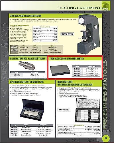 Image of HHIP 8902-0130 20-30 HRC Rockwell Standard Test Block
