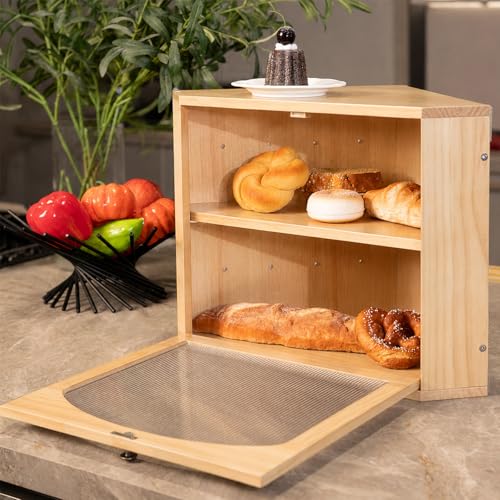 Solid Wood Bread Box - image 7